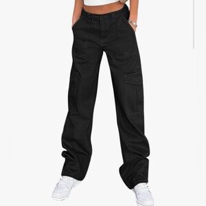 Black Cargo Pants
